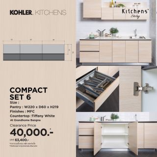 KOHLER  Compact Set 6